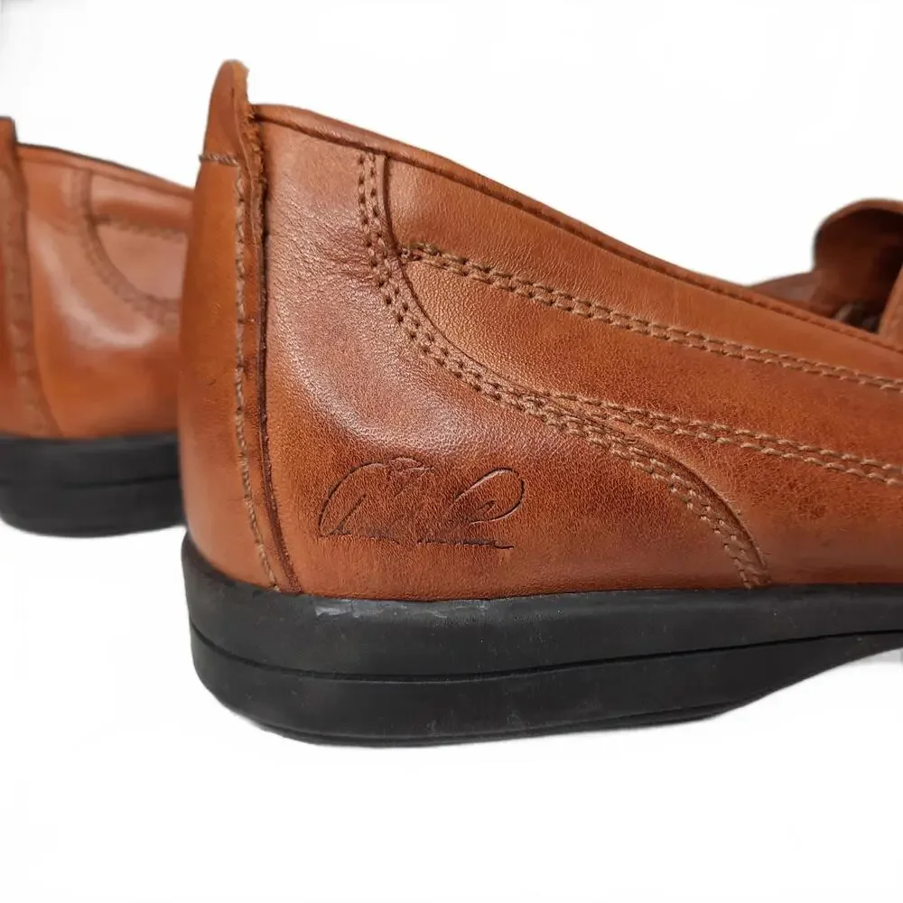 Arnold Palmer Ashton Men's Leather Loafers Size‎ 8M Made in Brazil
